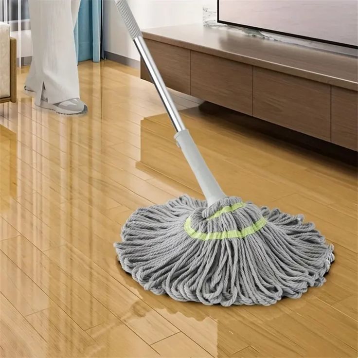 2-in-1 Self Wringing Microfiber Mop
