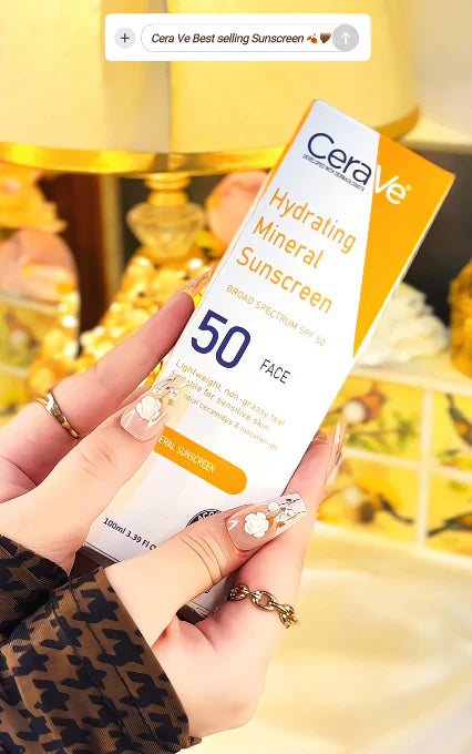 CeraVe Hydrating Mineral Sunscreen