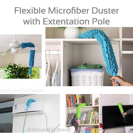 Flexible Fan & Ceiling Duster with Long Handle