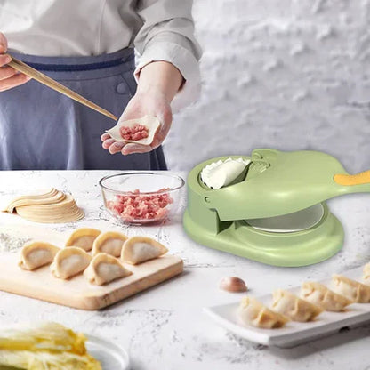 Multifunctional 2 in 1 Dumpling Samosa Maker Press Kitchen Tool For Making Samosa and Kachori