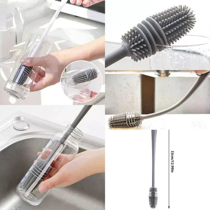 feeder and jar cleaning brush set

