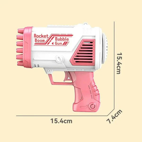 (Mega Sale) Bazoka Bubble Blaster Gun Machine For Kids Indoor Outdoor Toy