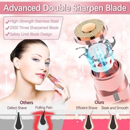 Flawless Facial Hair Remover: Painless And Perfect Hair Removal Machine