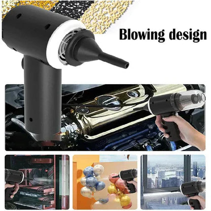 Imported Cordless 3-in-1 Rechargeable Vacuum Cleaner and Blower - Cleans up every corner of your Home and Car
