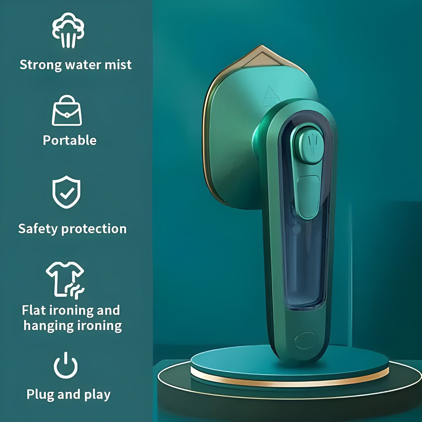 Mini Portable Iron Steamer 2.0 (IMPORTED)