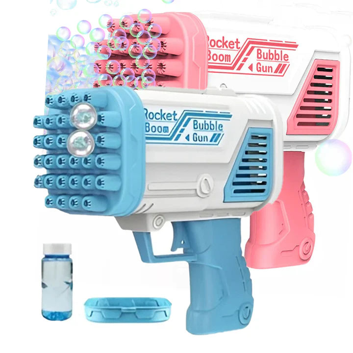 (Mega Sale) Bazoka Bubble Blaster Gun Machine For Kids Indoor Outdoor Toy