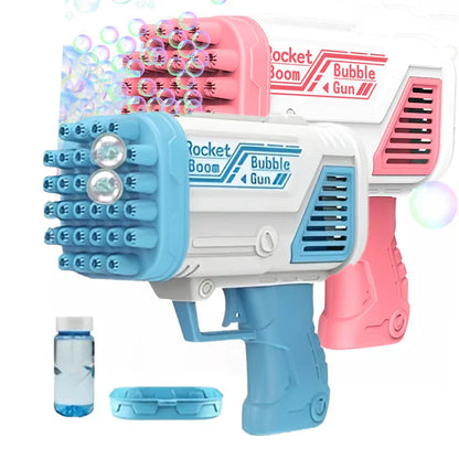 (Mega Sale) Bazoka Bubble Blaster Gun Machine For Kids Indoor Outdoor Toy