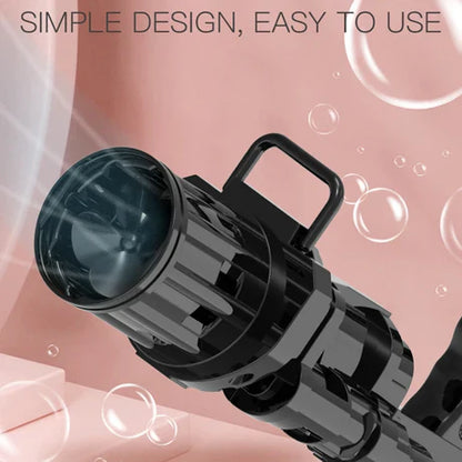 Automatic Gatling Bubble Gun For Kids