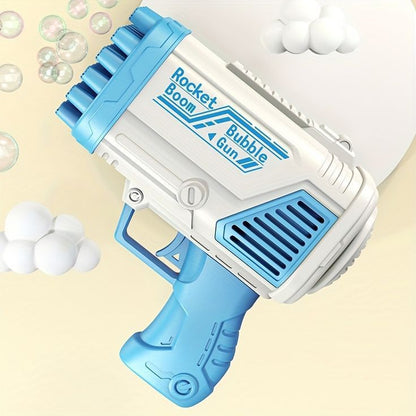 (Mega Sale) Bazoka Bubble Blaster Gun Machine For Kids Indoor Outdoor Toy