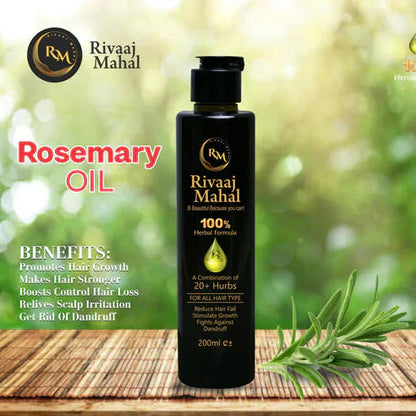 Rivaaj Mahal Hair Oil & Organic Shampoo