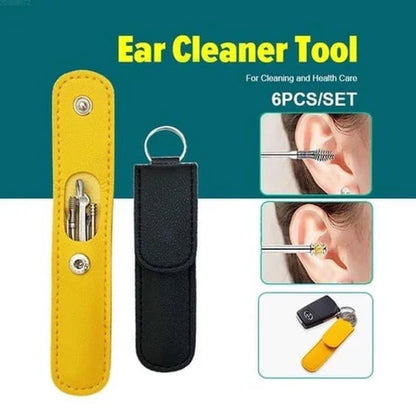 stainless steel ear cleaning kit

