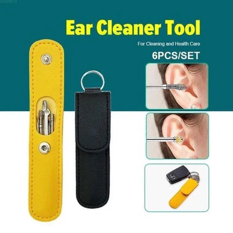stainless steel ear cleaning kit


