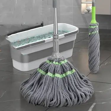 2-in-1 Self Wringing Microfiber Mop