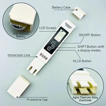 TDS Water Quality Tester Pen