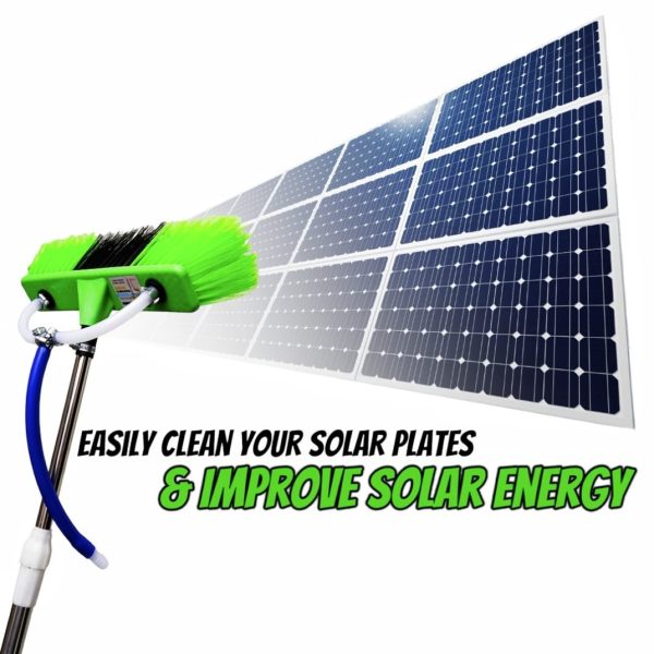 Extendable Solar Panel Cleaning Brush (SET)