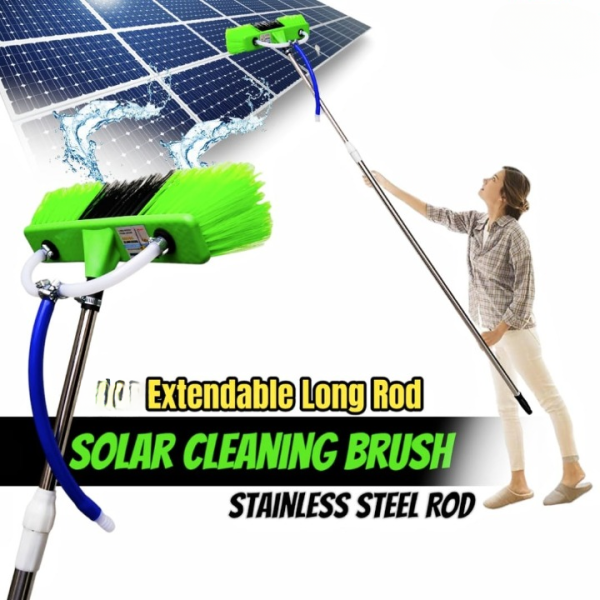 Extendable Solar Panel Cleaning Brush (SET)