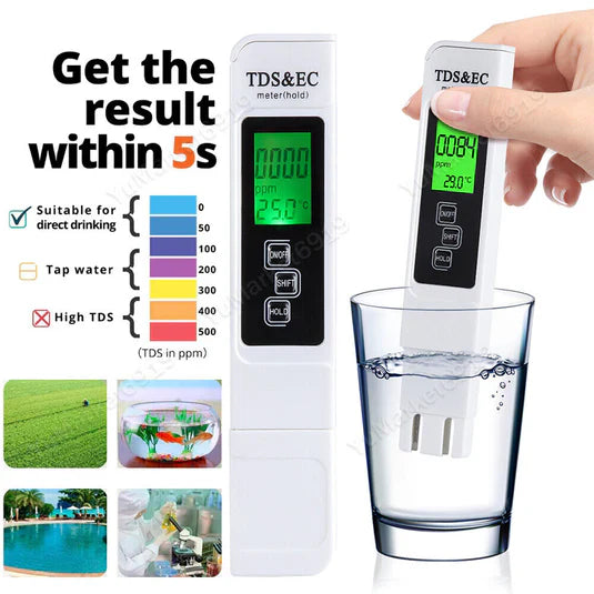 TDS Water Quality Tester Pen